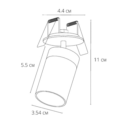 Подсветка для ювелирных изделий Arte Lamp PRESTO A6387PL-1BK