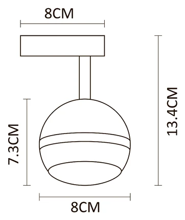 Спот Arte Lamp VENERD A6009AP-1AB