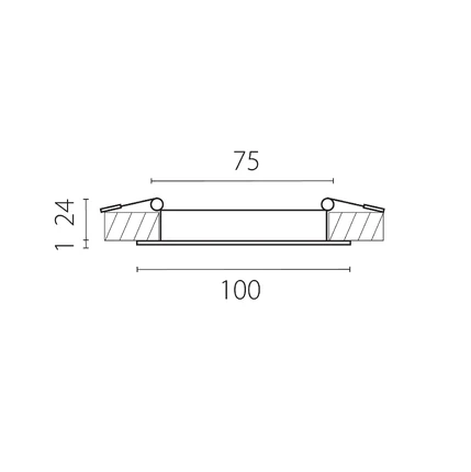 Встраиваемый светильник Lightstar ZOCCO 223072-XS