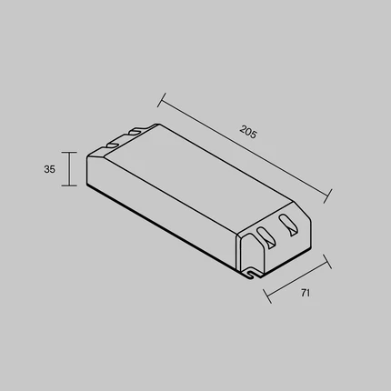 Блок питания 48V 200W 4,16A Maytoni 831015