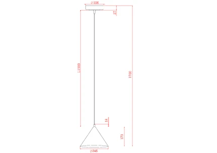 Подвесной светильник Arte Lamp LARK A7103SP-1GY