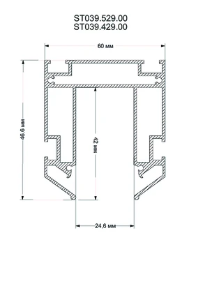 Шинопровод ST Luce SKYLINE 48 ST039.429.00