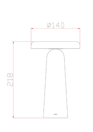 Декоративная настольная лампа Freya MUSHROOM FR6109TL-L4OR