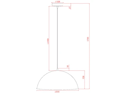 Подвесной светильник Arte Lamp CARMEL A7105SP-1BK