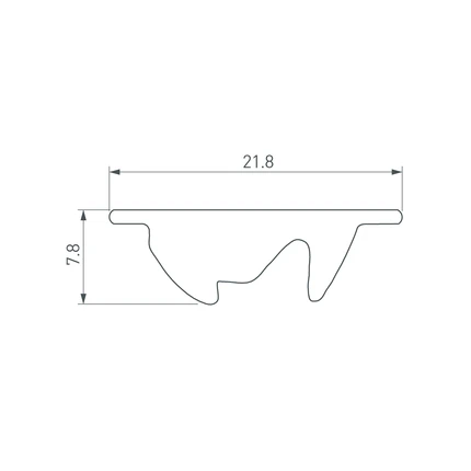 Экран SL-LINE-W20-2500 для SL-LINE-25100-DUAL, SL-LINE-2522, SL-LINE-3523-F, SL-LINIA20-FANTOM Arlight 033746(1)