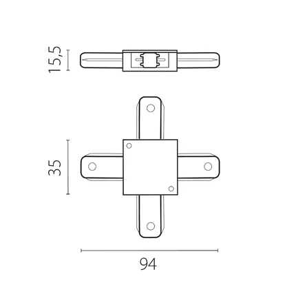 Коннектор Lightstar BARRA 502146-P