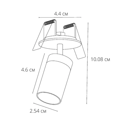 Подсветка для ювелирных изделий Arte Lamp PRESTO A6386PL-1BK