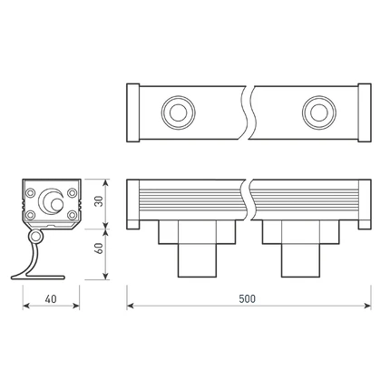Прожектор AR-LINE-500-12W Arlight 042175