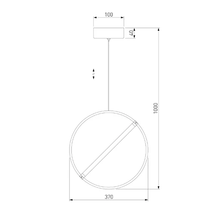 Подвесной светильник Eurosvet ELEMENT 90281/1 4690389190025