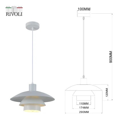Подвесной светильник Rivoli XENOBIA 5097-201
