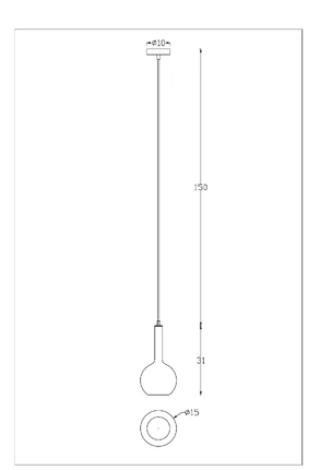Подвесной светильник Arte Lamp Gala A2715SP-1SG