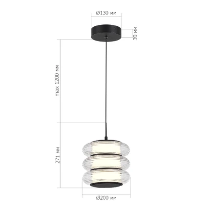 Подвесной светильник ST Luce FRITTELA SL6239.403.03