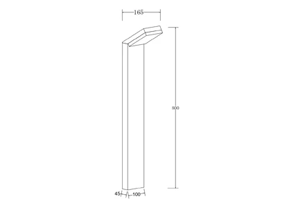 Ландшафтный светильник Maytoni PASO O595FL-L12B3K