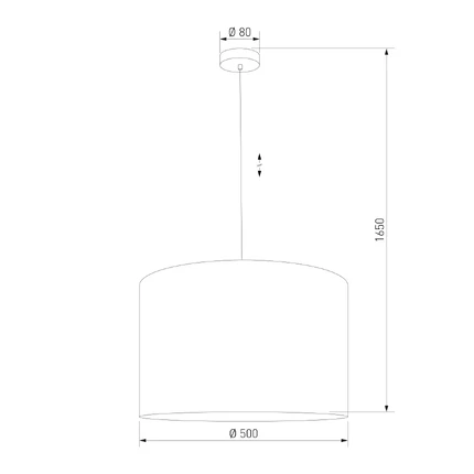 Подвесная люстра TK Lighting 11213 Vellum Sabia