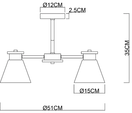 Потолочная люстра Arte Lamp TYLER A1031PL-3WH