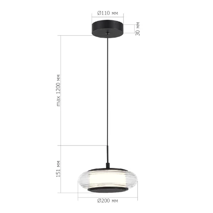Подвесной светильник ST Luce FRITTELA SL6239.403.01