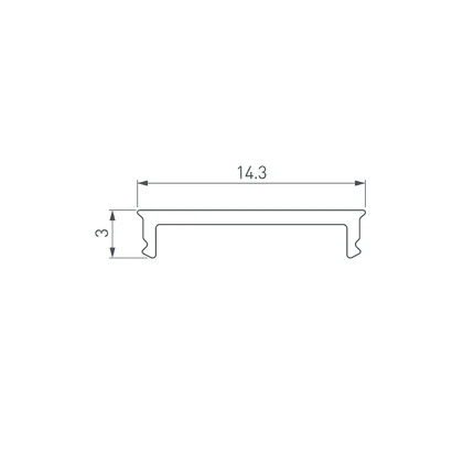 Экран матовый SL-SLIM15-H10-W14-10000 для SL-SLIM15-H10 Arlight 065382