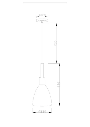 Подвесной светильник Moderli TONI V1281-1P