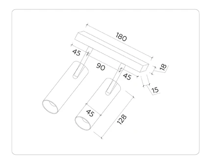 Магнитный трековый светильник Ambrella light TRACK SYSTEM GL3901