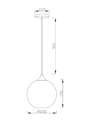 Подвесной светильник Moderli SUMATRA V11527-1P
