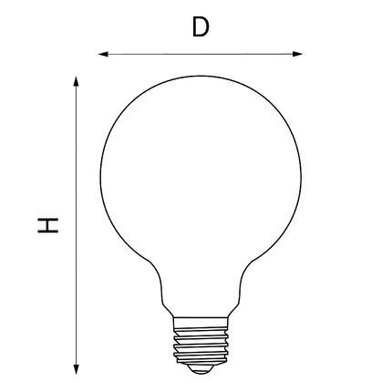 Светодиодная лампа Lightstar LED Шар 8W 720Lm 4000K E27 933104