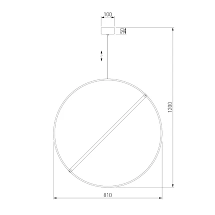Подвесная люстра Eurosvet ELEMENT 90283/1 4690389190063