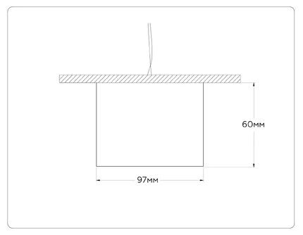 Точечный накладной светильник Ambrella light GX STANDARD TECH TN52894