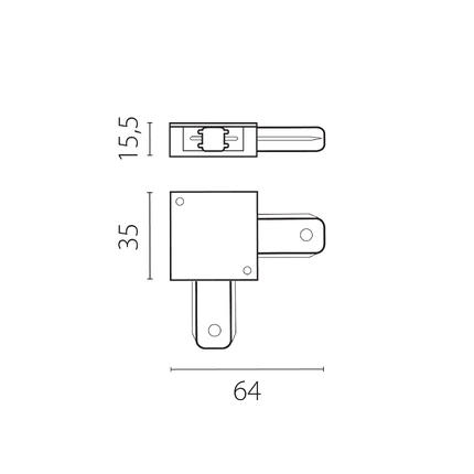 Коннектор Lightstar BARRA 502126-P