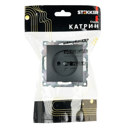 Розетка со шторками Stekker КАТРИН 39609