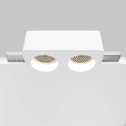Точечный встраиваемый светильник Maytoni GYPS MODERN DL123-GU10-02-W