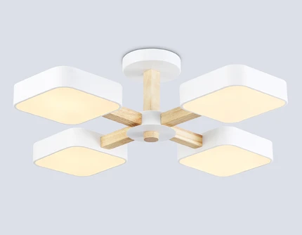Потолочная люстра Ambrella light WOOD FL4879