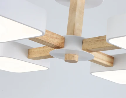 Потолочная люстра Ambrella light WOOD FL4879