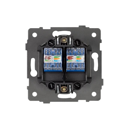 Розетка интернет RJ-45 SCT-MPC2-PL-BK-V Arlight 049853