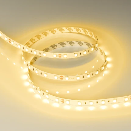 Светодиодная лента 24V Жёлтый 14,4W/m 5m Arlight 008816(2)
