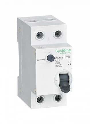 Выключатель автоматический дифференциального тока Systeme Electric CITY9 SET C9D34632