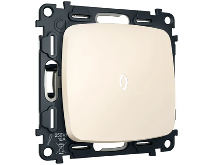 Выключатель кнопочный с подсветкой Ambrella Volt OMEGA MO322055