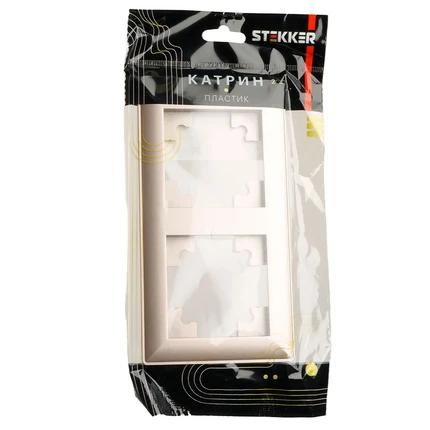 Рамка на 2 поста Stekker КАТРИН 39803
