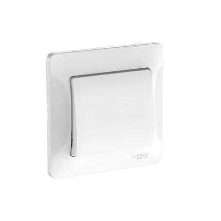 Выключатель одноклавишный Systeme Electric GLOSSA GSL000112S