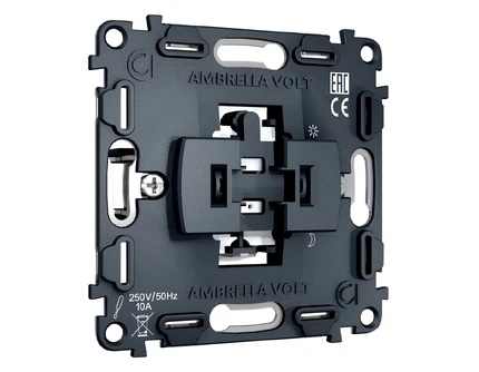 Механизм выключателя кнопочного Ambrella Volt QUANT VM113