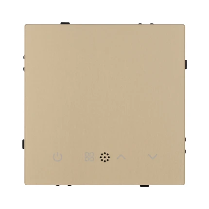 Терморегулятор сенсорный для тёплого пола SWT-MTE-PL-GD Arlight NOBE 061901(1)