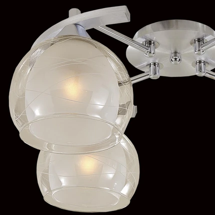 Потолочная люстра Citilux БУГИ АЛЮМИНИЙ CL157142