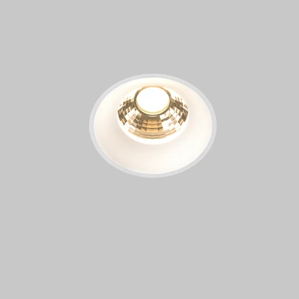 Встраиваемый светильник Maytoni ROUND DL058-12W2.7K-TRS-W