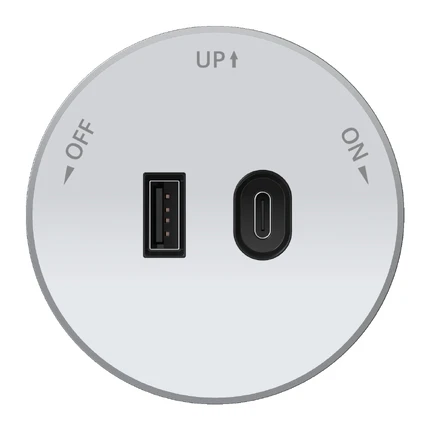 Розетка трековая USB Systeme Electric MULTITRACK MTK13003W