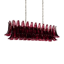 Фото подвесные люстры 10600/1200R Burgundy