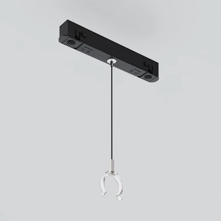 Коннектор радиусный Maytoni ACCESSORIES FOR TRACKS GRAVITY TRA101SWT-2BB