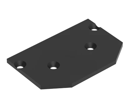 Комплект заглушек для магнитного шинопровода (2шт) Crystal Lux UX5 CLT 0.236 06 BL