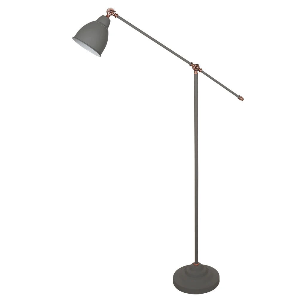 С абажуром ARTE LAMP A2054PN-1GY