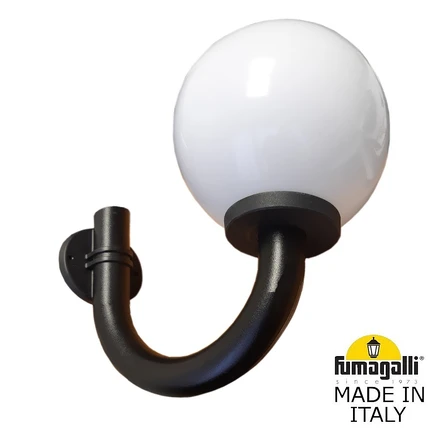 Уличный настенный светильник Fumagalli GLOBE 300 MODERN G31.251.000.AYE27