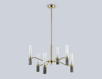 Люстра на штанге Ambrella light CERAMO MODERN LH53353