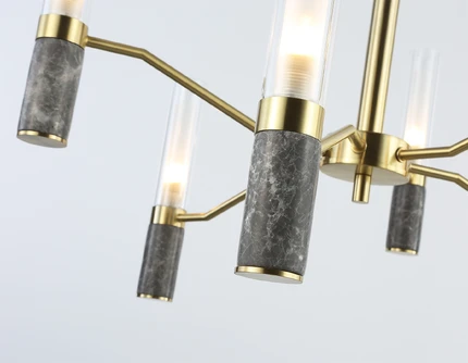 Люстра на штанге Ambrella light CERAMO MODERN LH53353